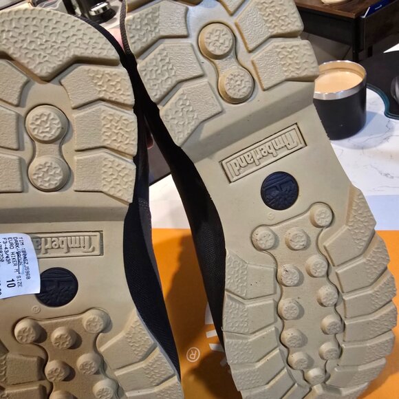 Timberland Euro Hiker Mid - Men's Winter Boots Grey/Black/Brown Size 10 NEW - Picture 10 of 16